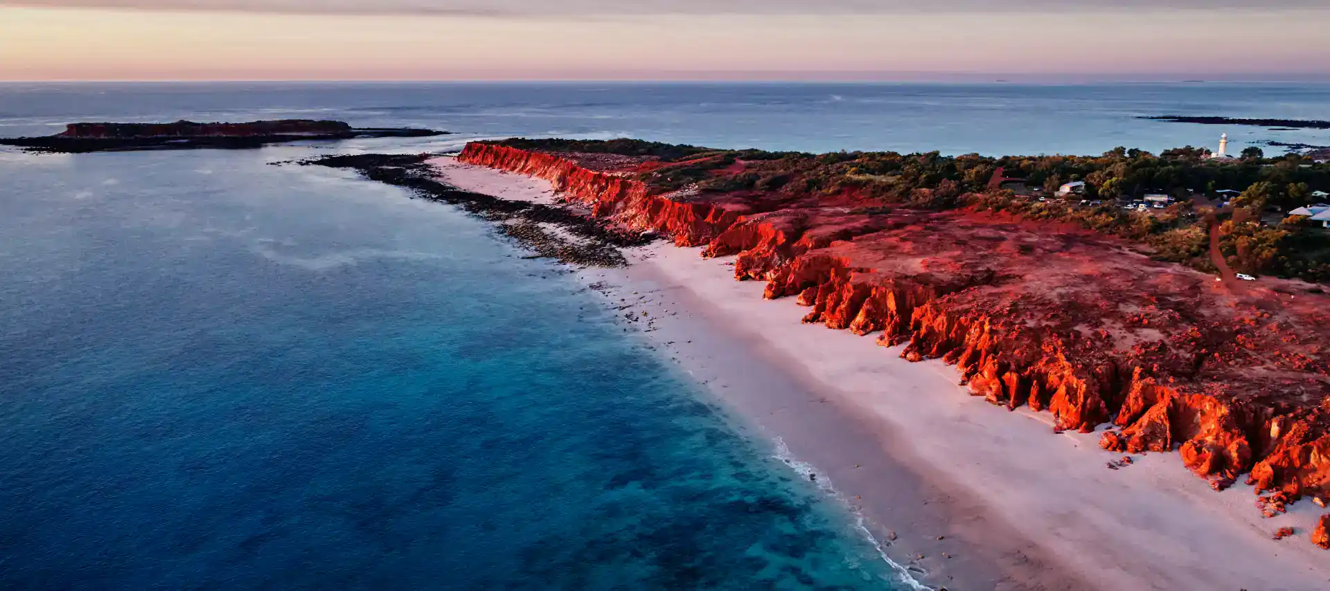 Kimberley coastline aerial